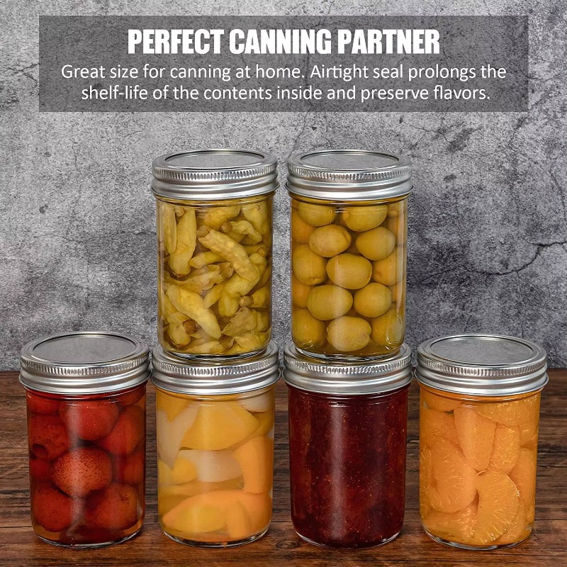 Meal Prep Jar - Top Quality 10/30PCS Transparent Storage Jars