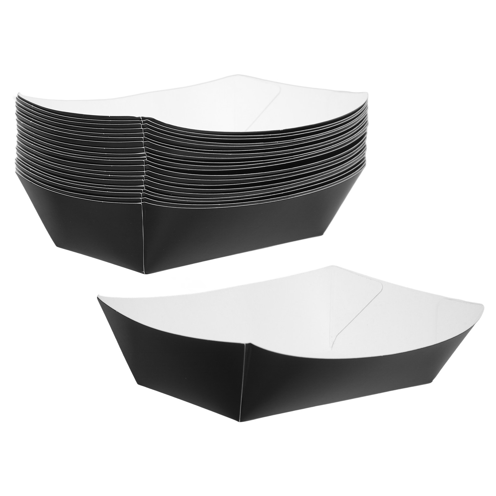 Meal Prep Hot Dogs - 20Pcs Kraft Paper Disposable Food Containers