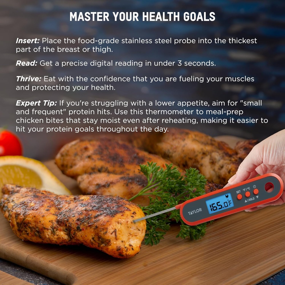 Digital Waterproof Meat Thermo - Meal Prep With Chicken avis et prix