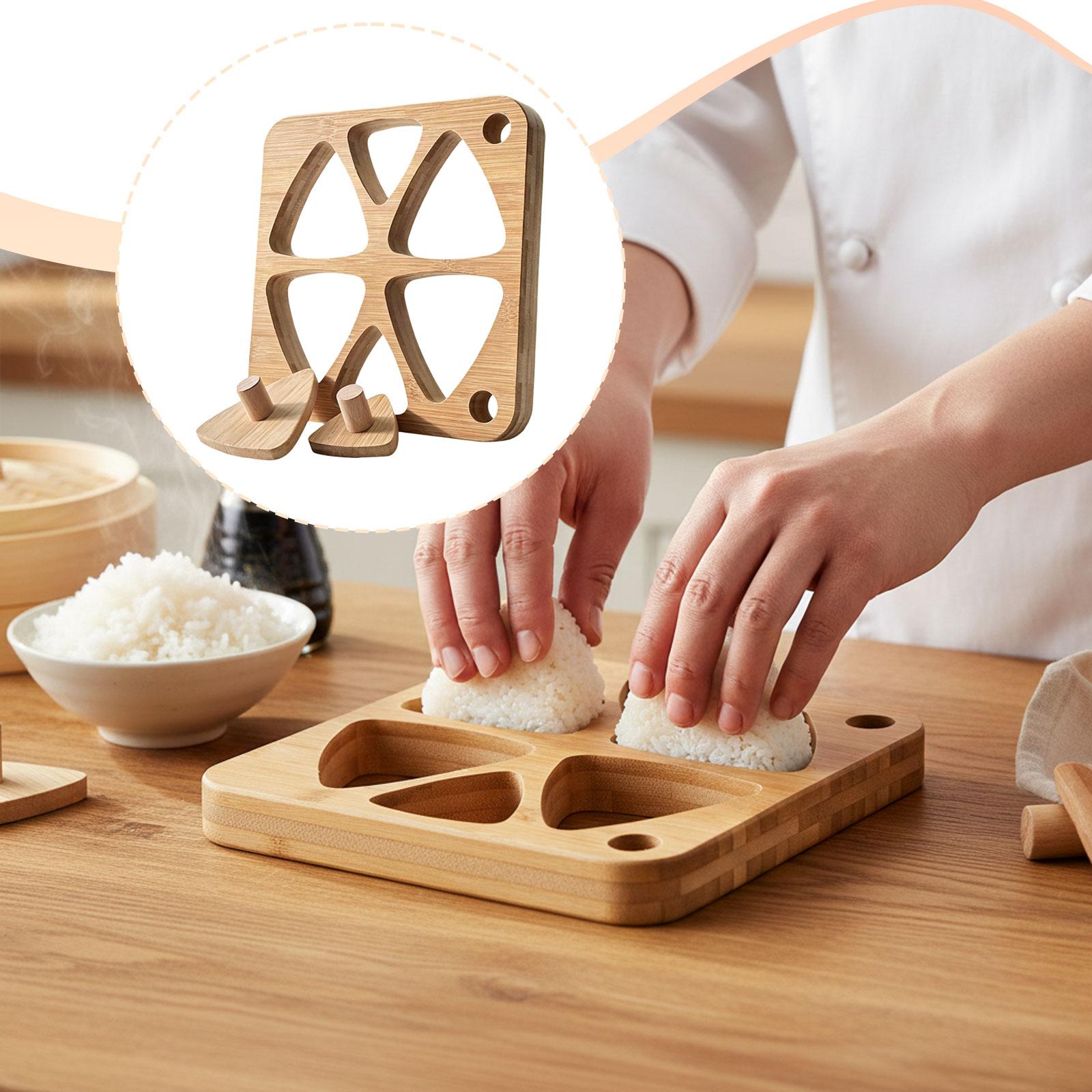 Creative Wooden Rice Ball Make - Meal Prep Onigiri avis et prix