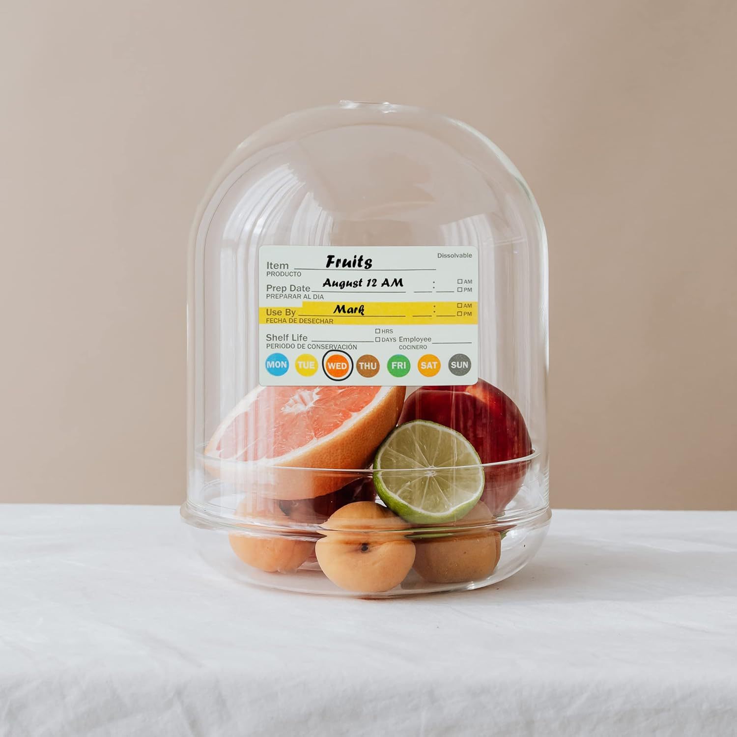 250Pcs/Roll Food Date Labels W - Meal Prep Jar avis et prix