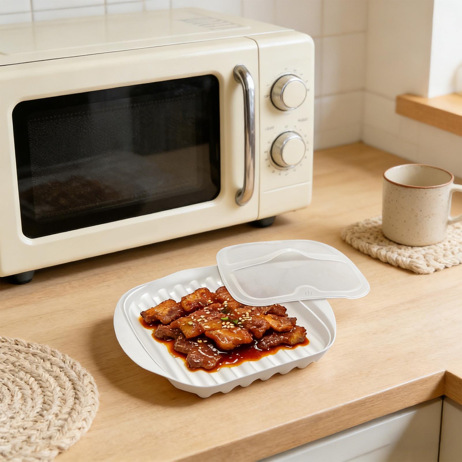 Microwave Bacon Tray Non-Stick - Meal Prep Hot Dogs avis et prix