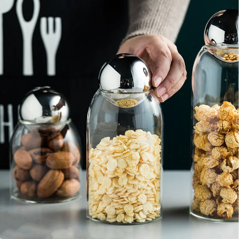 Golden Cork Cover Glass Storag - Meal Prep Jar avis et prix