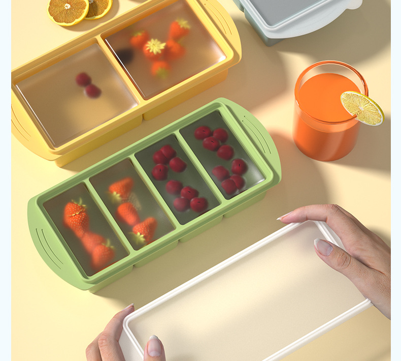 1000ML Silicone Freezer Tray w - Meal Prep Menu avis et prix