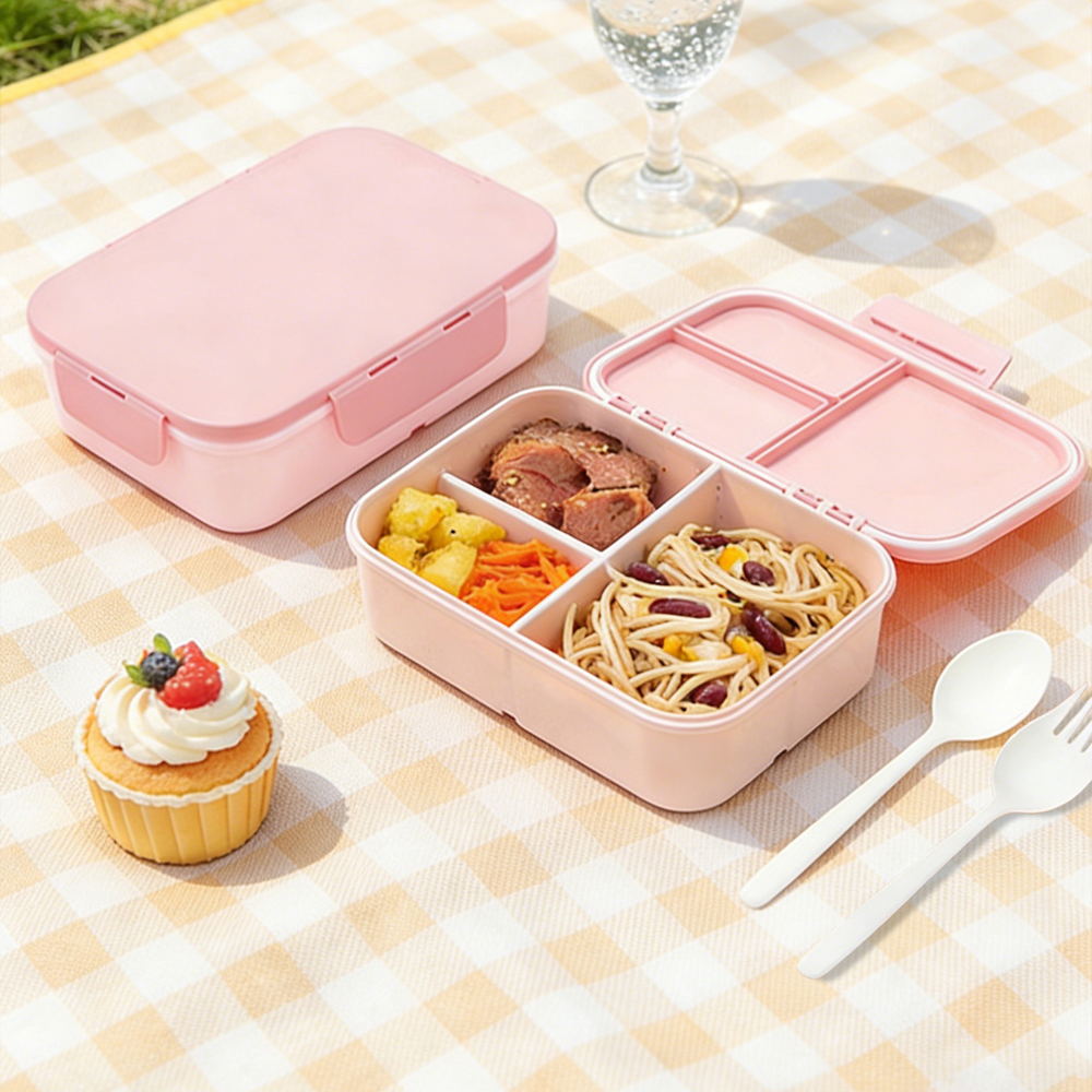 Flip Lid Bento Box 3 Compartme - Meal Prep For A Day avis et prix