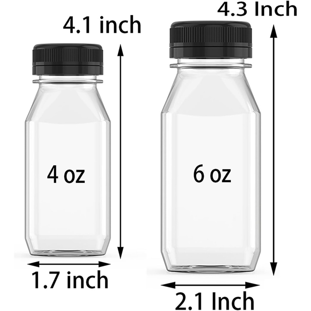 10 Pack 6 oz Plastic Juice Bot - Meal Prep Juice avis et prix