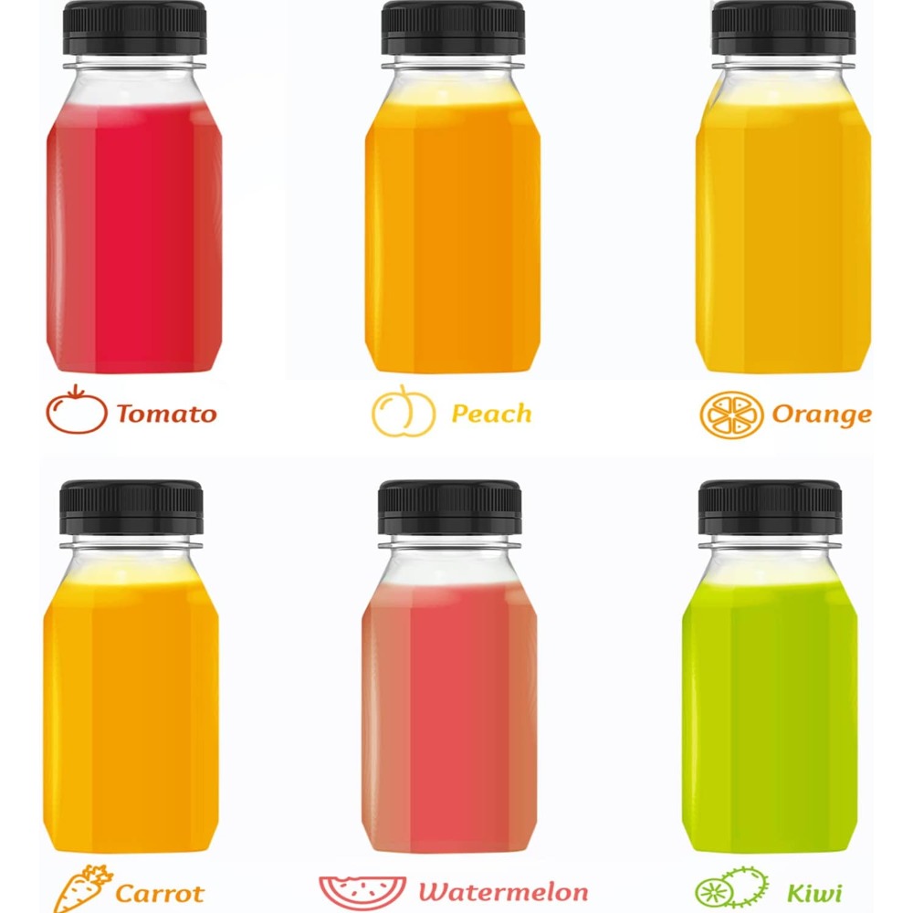 10 Pack 6 oz Plastic Juice Bot - Meal Prep Juice avis et prix