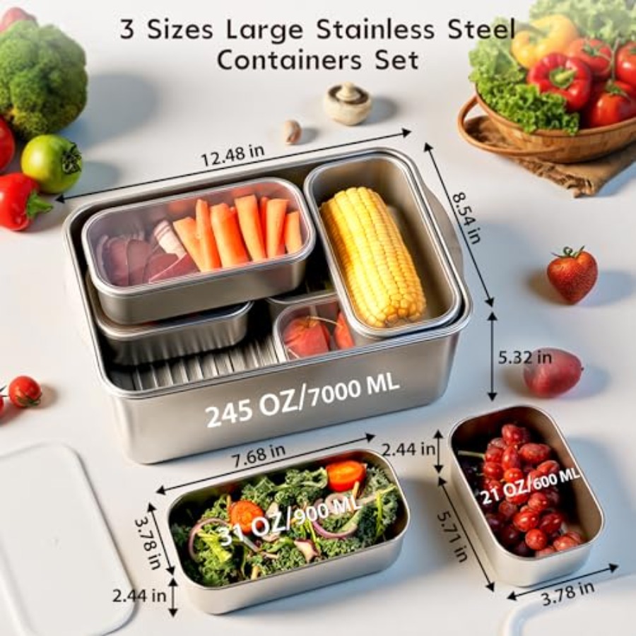 Meal prep containers for veget - Meal Prep With Chicken avis et prix