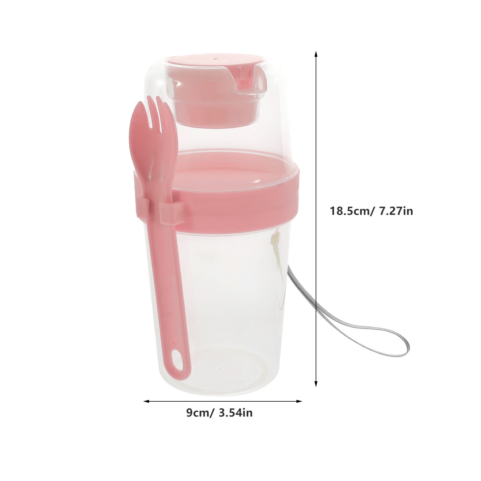1Set Double-Layer Portable Sal - Meal Prep Jar avis et prix