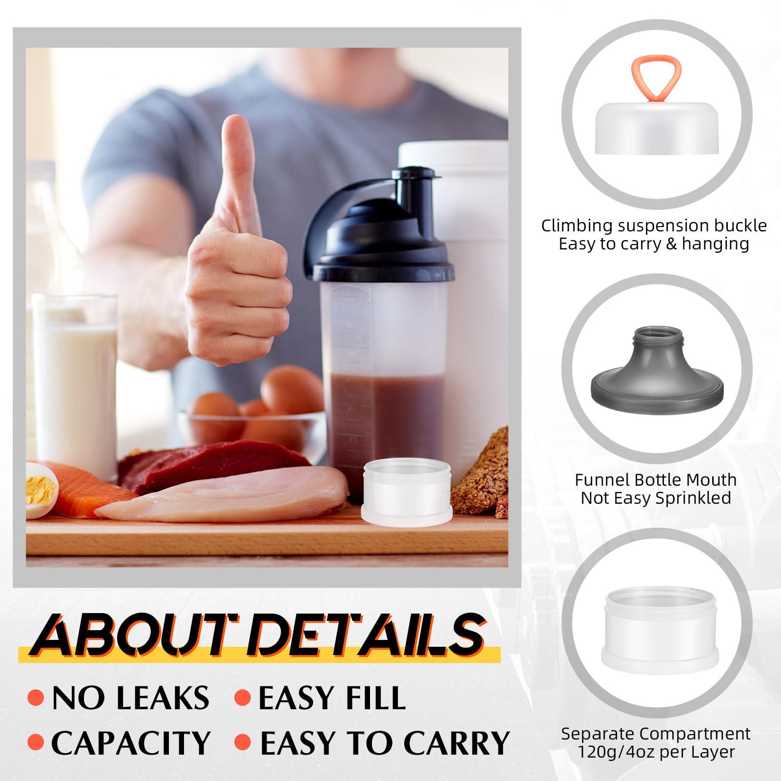 2Pcs Protein Containers Food S - Meal Prep Gym Food avis et prix