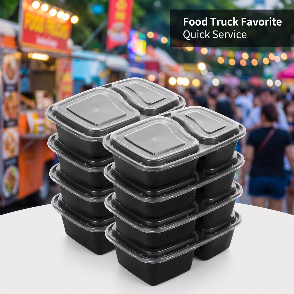 35oz 20 Pack 2 Compartment Lea - Meal Prep For A Day avis et prix