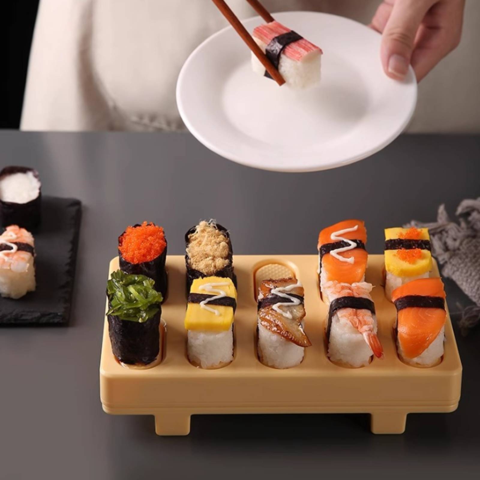 Sushi Maker with Spoon Rectang - Meal Prep Onigiri avis et prix