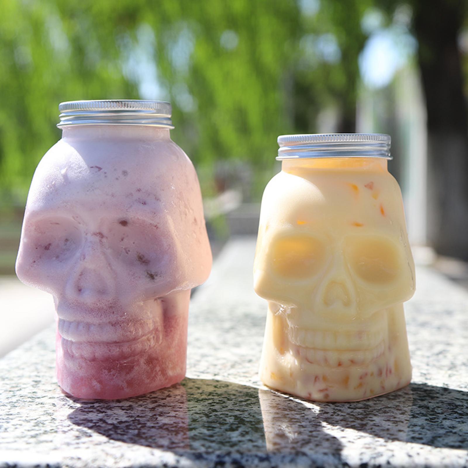 Transparent Skull Jars with Li - Meal Prep For A Day avis et prix
