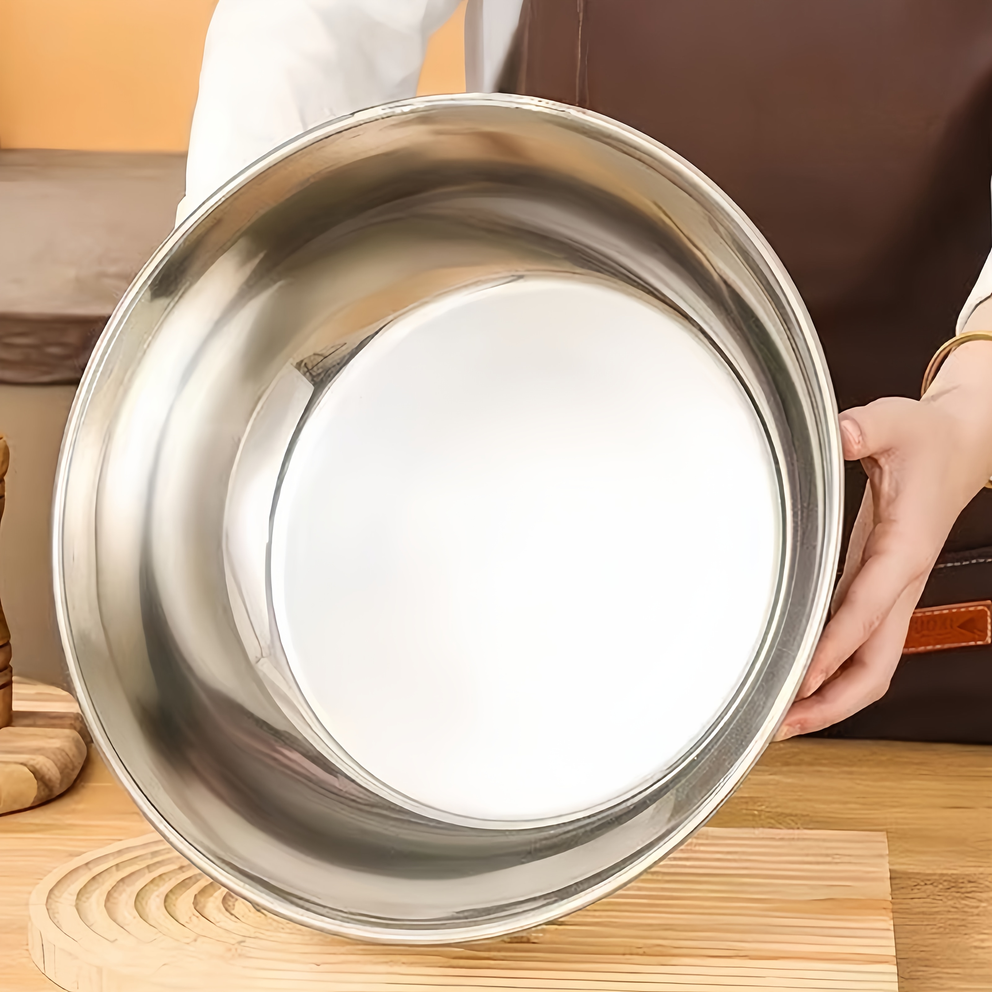 1Pcs, 32cm Stainless Steel Mix - Meal Prep With Chicken avis et prix