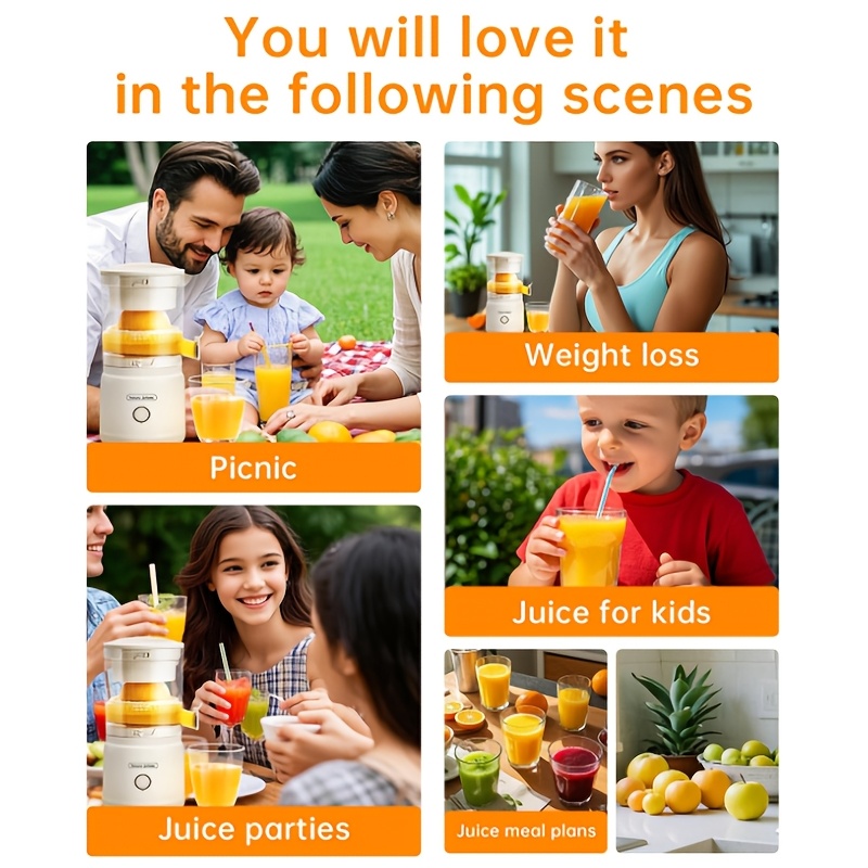 Portable Electric Citrus Juice - Meal Prep Juice avis et prix