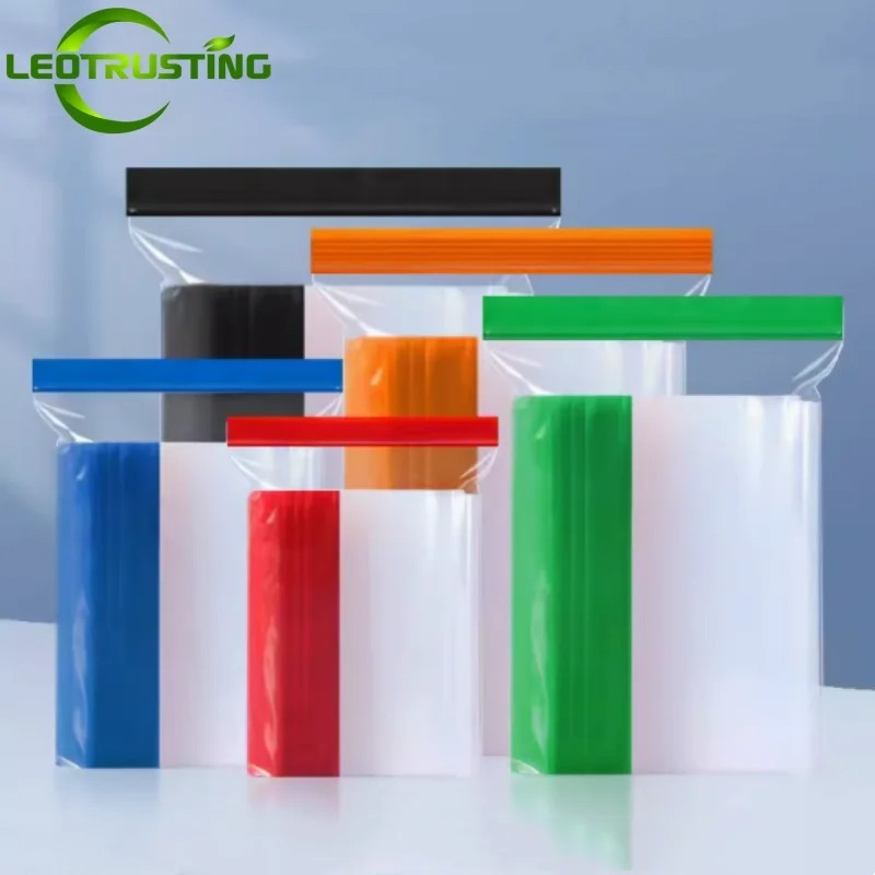 Colorful Clear PE  Zipper Stor - Meal Prep For A Day avis et prix