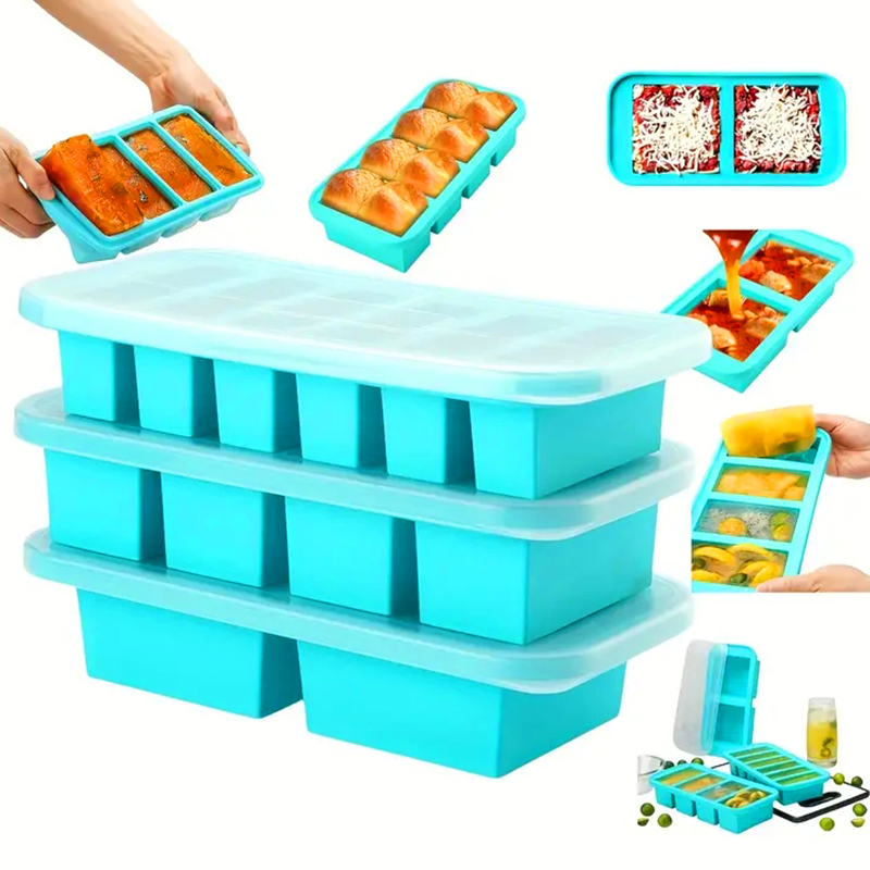 2 or 3-piece Silicone Freezer  - Meal Prep Menu avis et prix