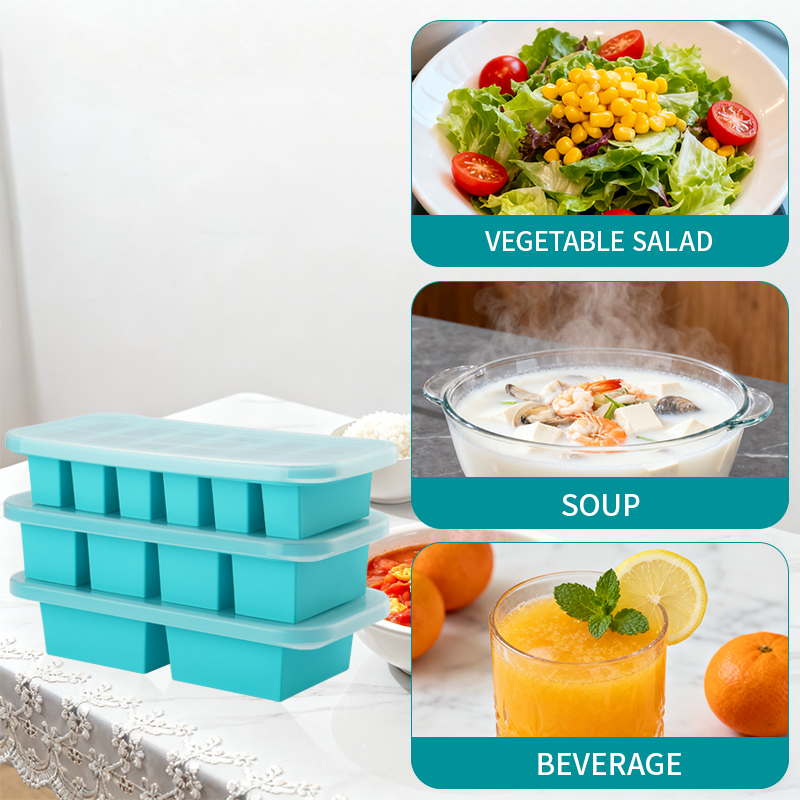 2 or 3-piece Silicone Freezer  - Meal Prep Menu avis et prix