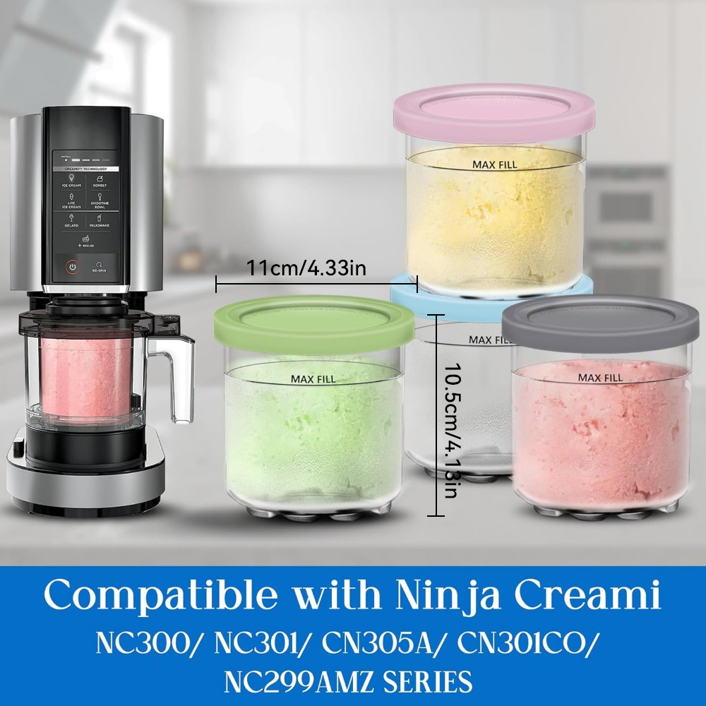 Creami Pints and Lids for Ninj - Meal Prep Jar avis et prix