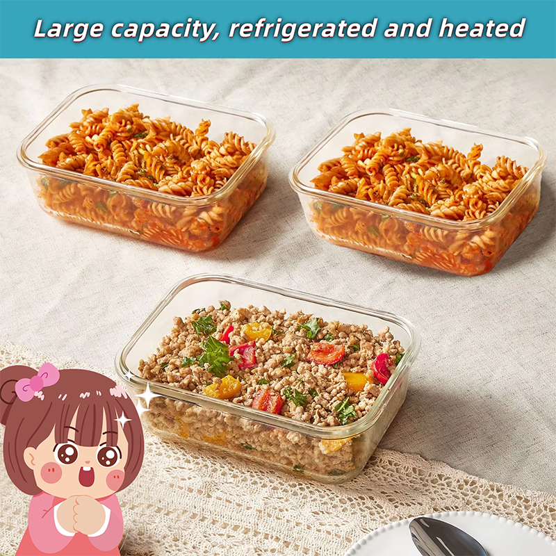Glass Lunch Box Food Storage C - Meal Prep For A Day avis et prix