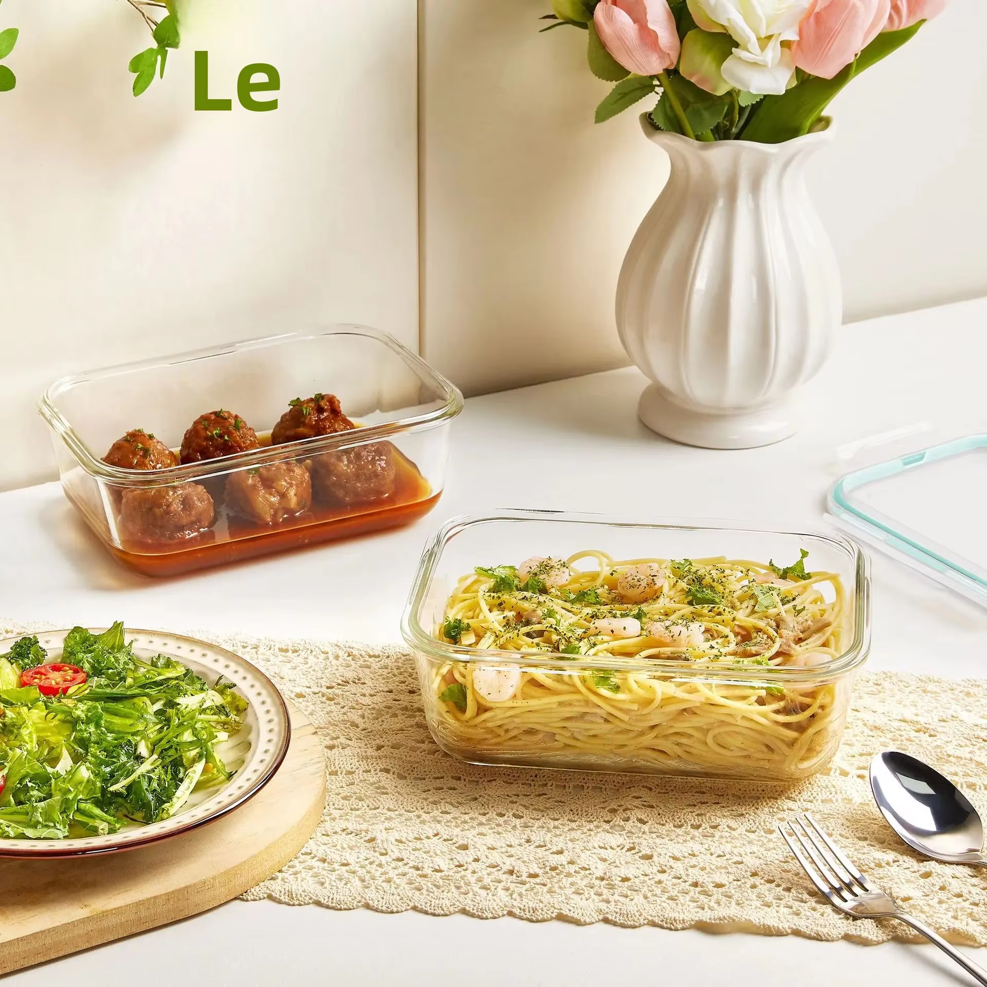 Glass Lunch Box Food Storage C - Meal Prep For A Day avis et prix