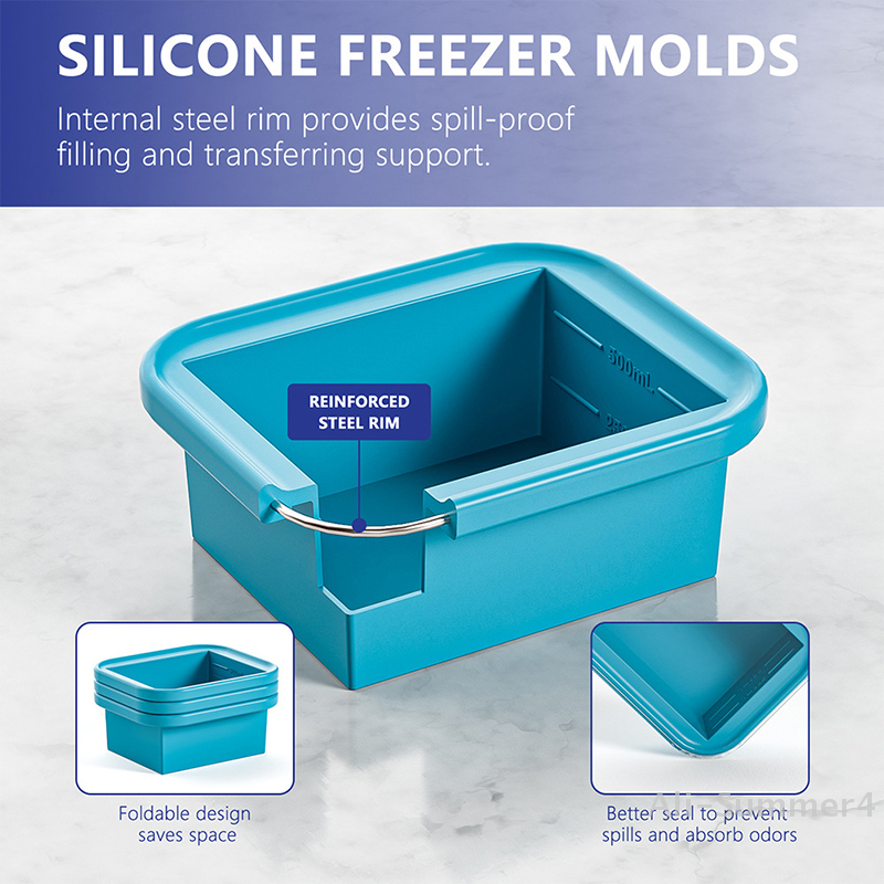 Silicone Freezing Tray With Pl - Meal Prep Menu avis et prix