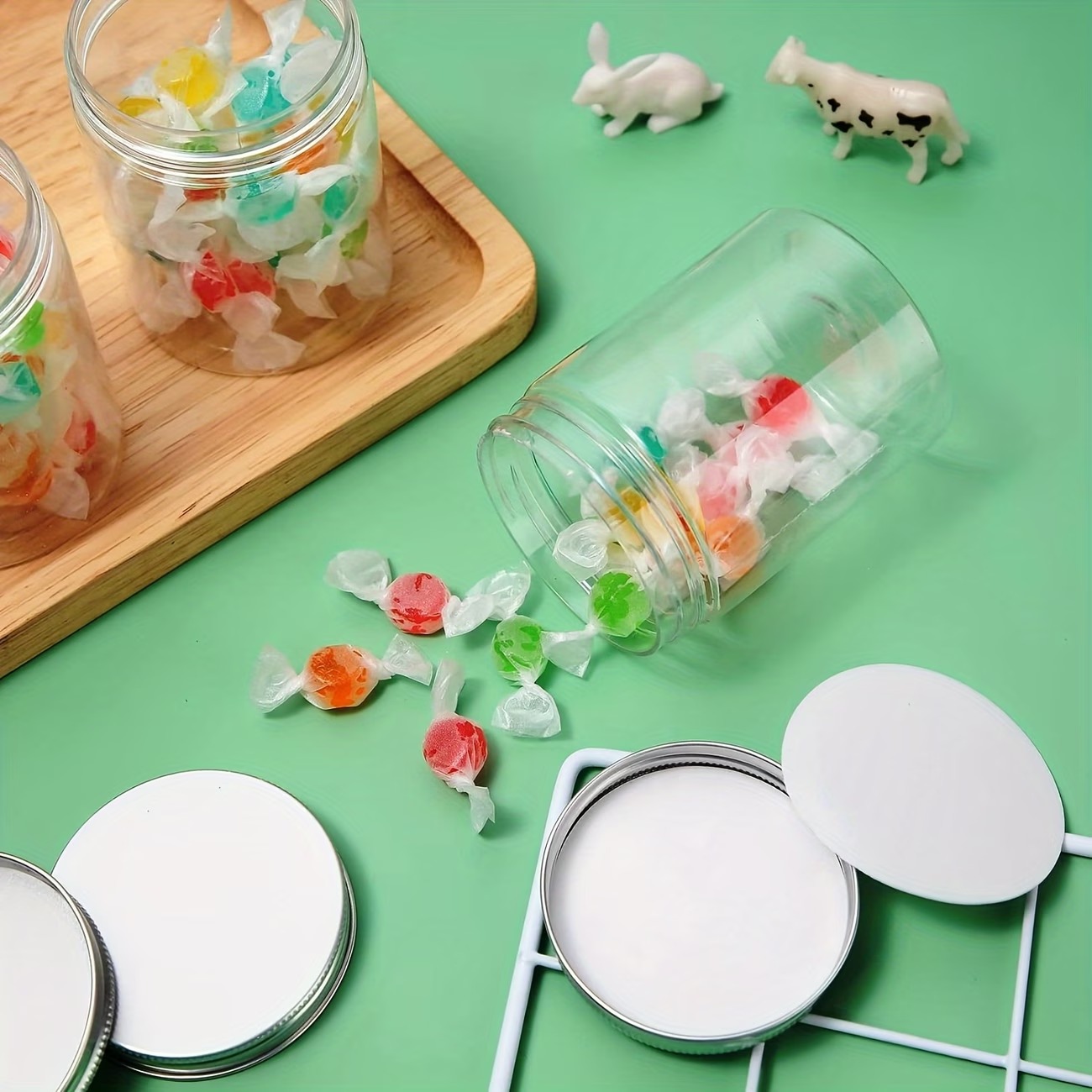 Top Quality 10/30PCS Transpare - Meal Prep Jar avis et prix