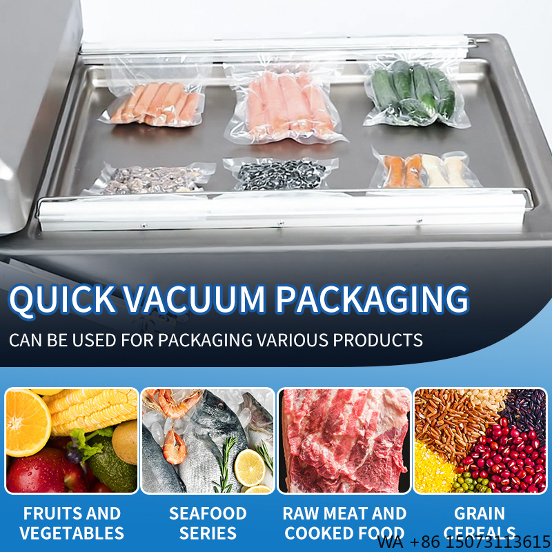 DZ-4002SA  Double Chamber Vacu - Meal Prep With Chicken avis et prix