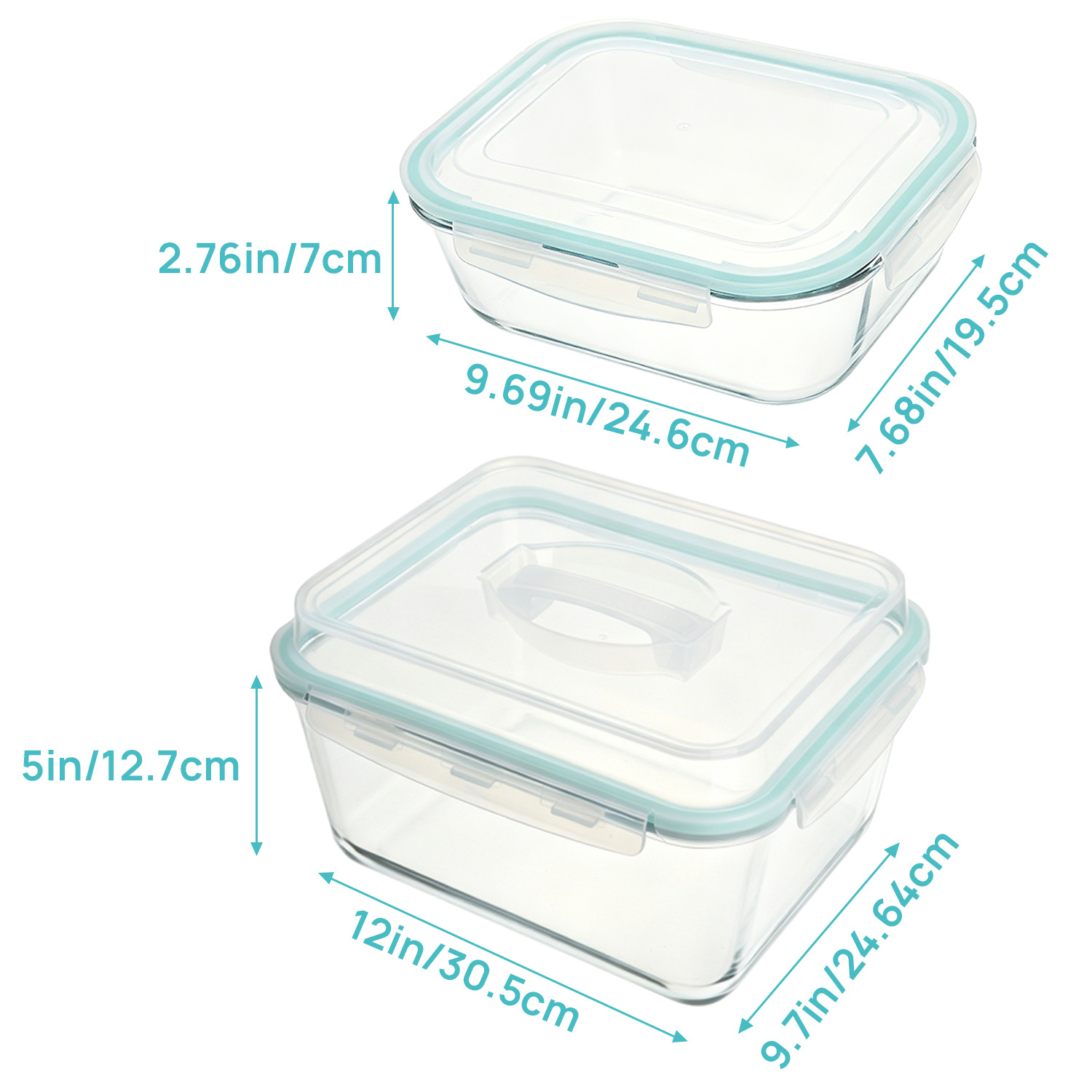 220oz + 76.4oz Extra Large Ref - Meal Prep With Chicken avis et prix