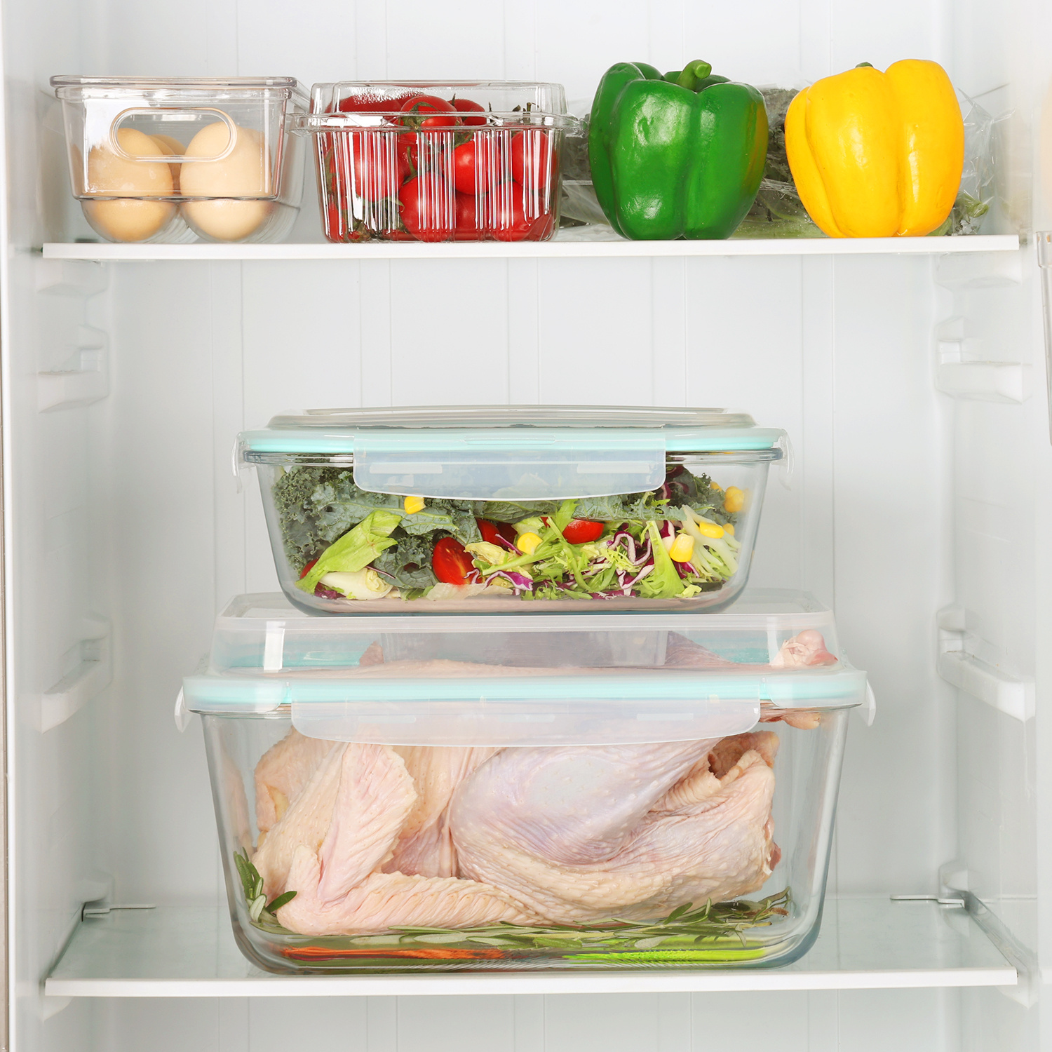 220oz + 76.4oz Extra Large Ref - Meal Prep With Chicken avis et prix