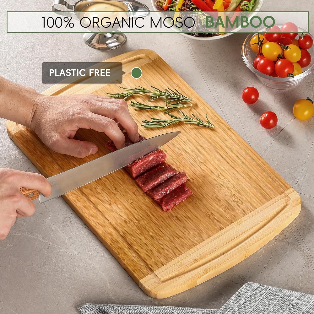 Large Wooden Cutting Board for - Meal Prep Juice avis et prix