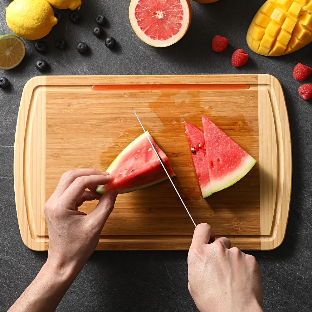 Large Wooden Cutting Board for - Meal Prep Juice avis et prix
