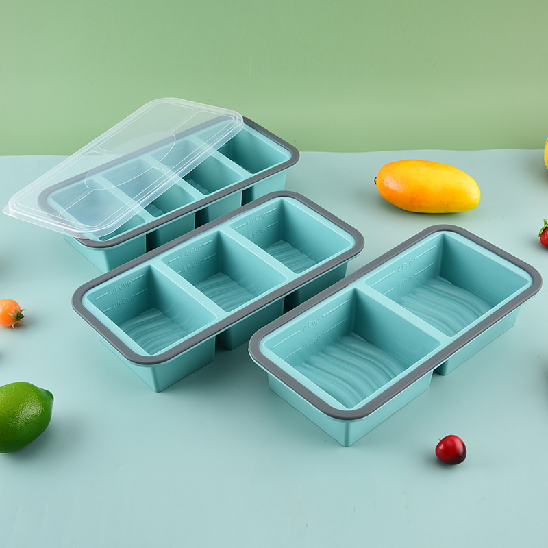 1pc Silicone Food Freezer Tray - Meal Prep Menu avis et prix