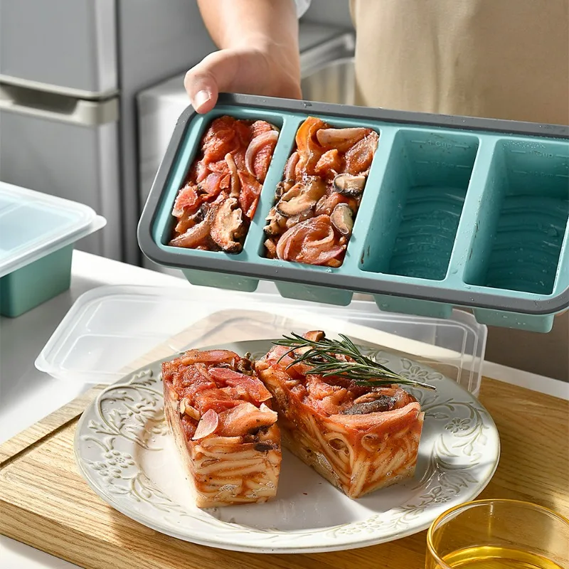 1pc Silicone Food Freezer Tray - Meal Prep Menu avis et prix