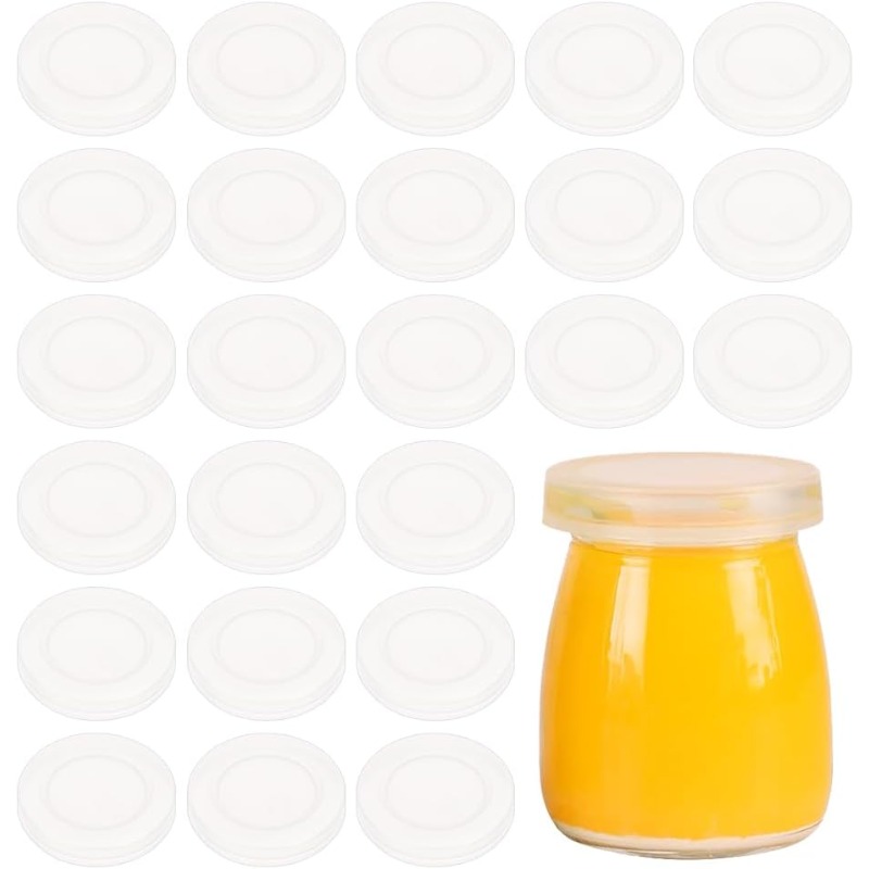 48 Pcs 2inch Yogurt Jar Lids C - Meal Prep Jar avis et prix