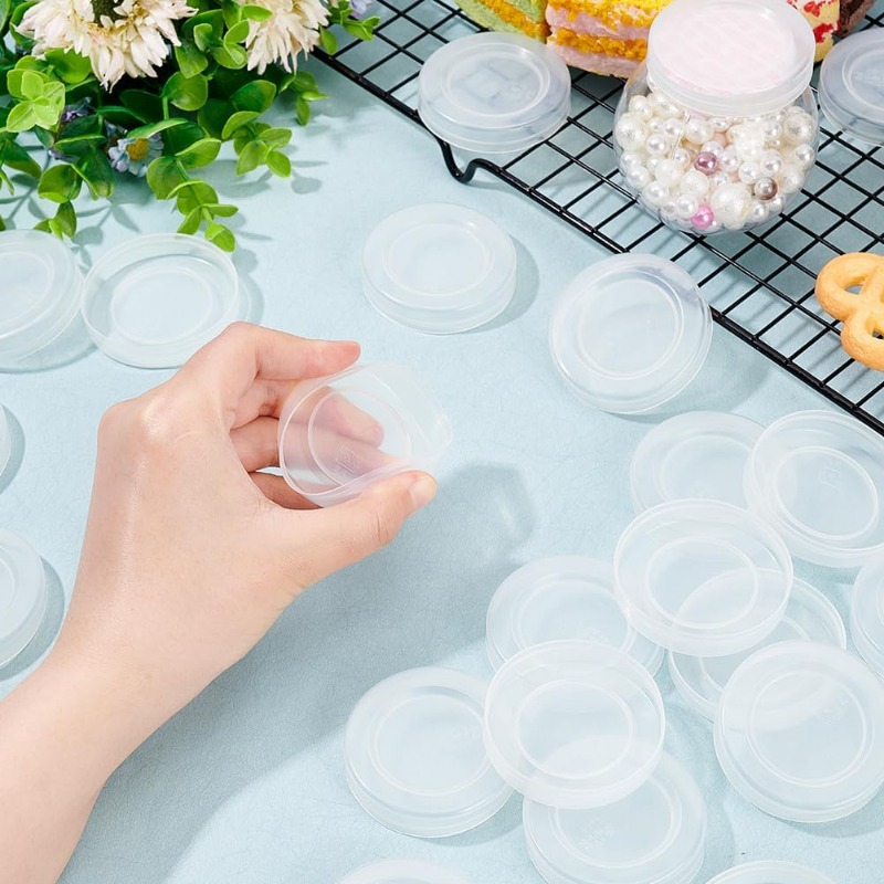 48 Pcs 2inch Yogurt Jar Lids C - Meal Prep Jar avis et prix