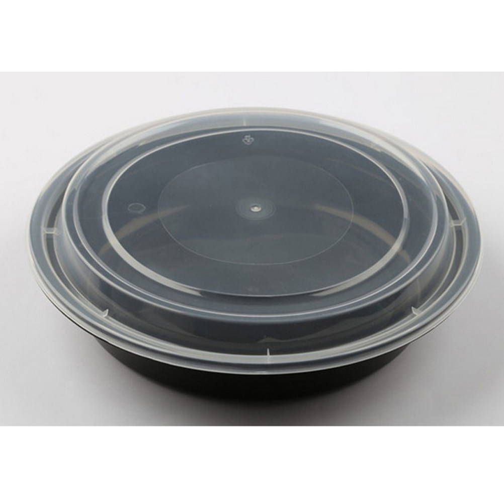10Pcs Black Round Microwaveabl - Meal Prep For A Day avis et prix