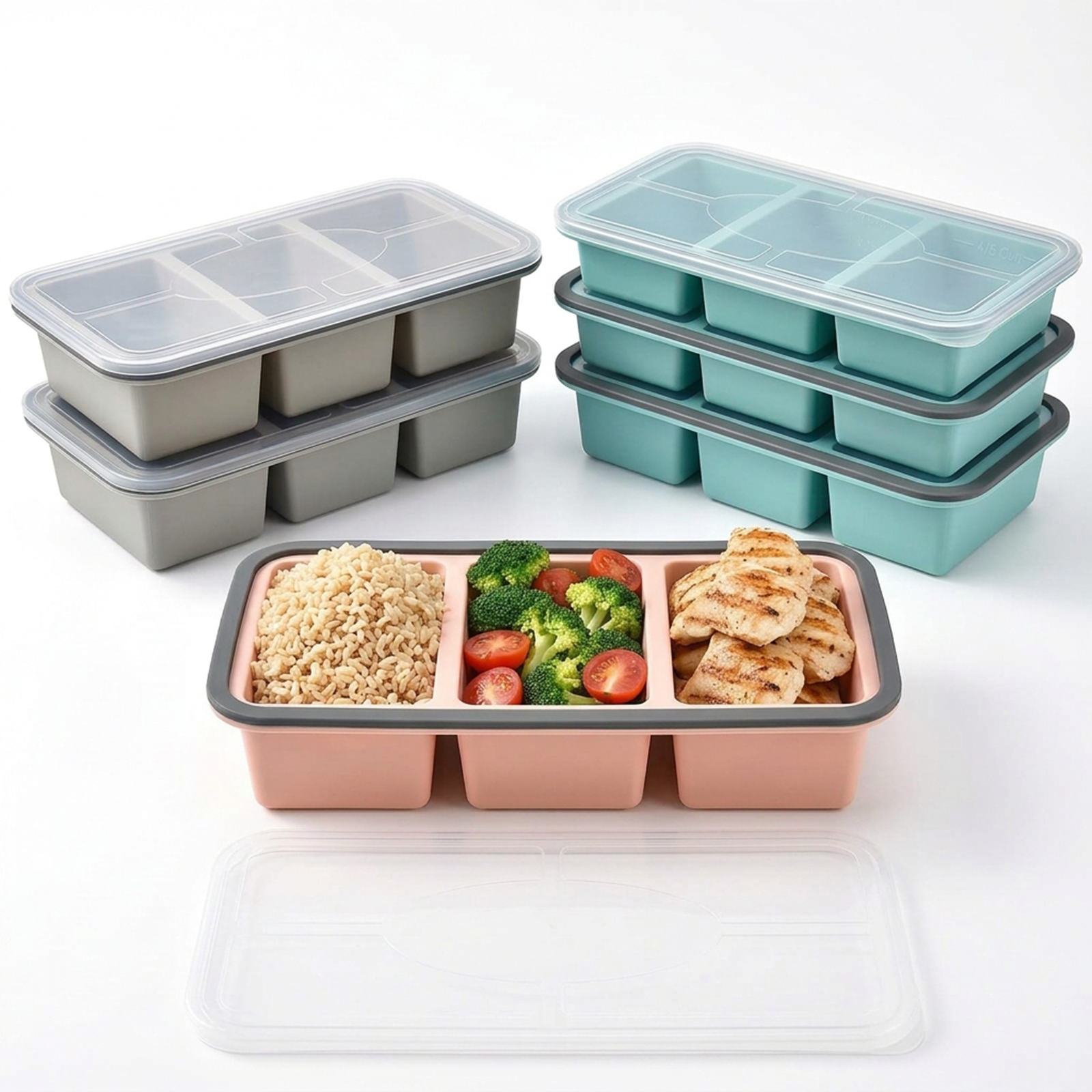 Soup Cube Tray With Lid Silico - Meal Prep Menu avis et prix