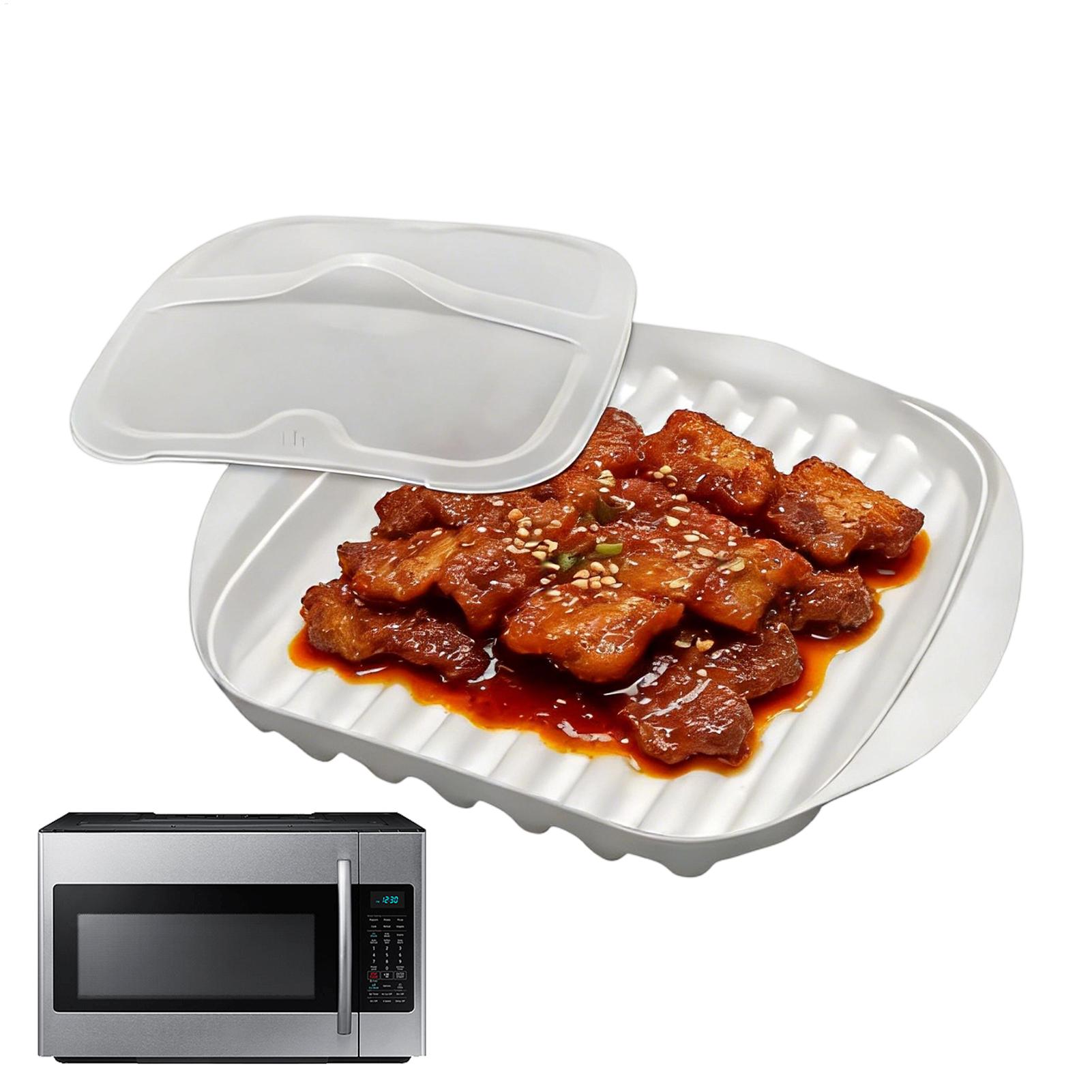 Bacon Tray Microwave Cooker Co - Meal Prep Hot Dogs avis et prix