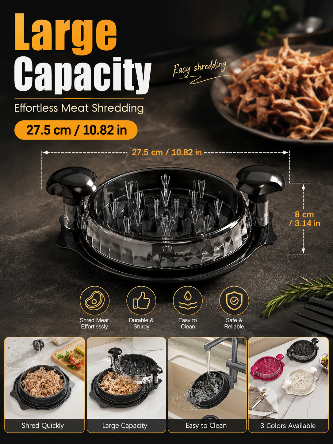 Multifunctional Chicken Shredd - Meal Prep With Chicken avis et prix