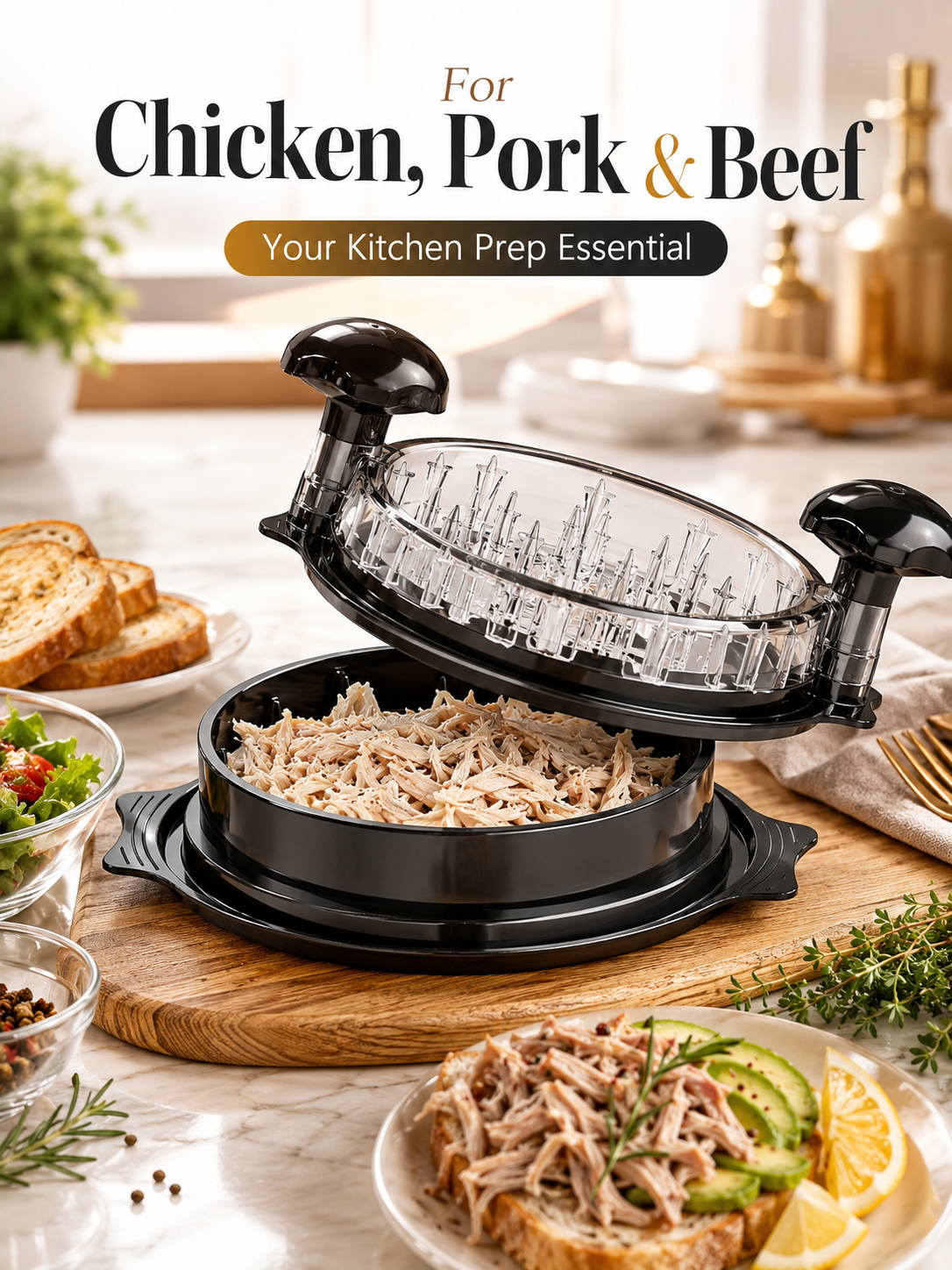 Multifunctional Chicken Shredd - Meal Prep With Chicken avis et prix
