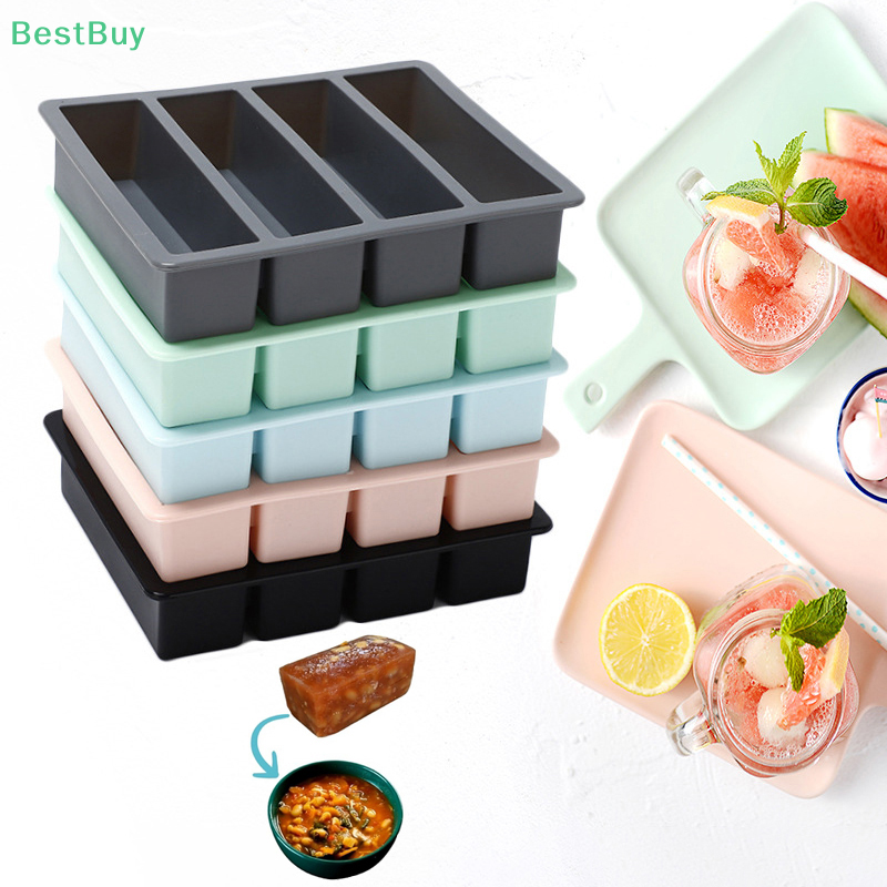 Silicone Freezer Molds With Li - Meal Prep Menu avis et prix