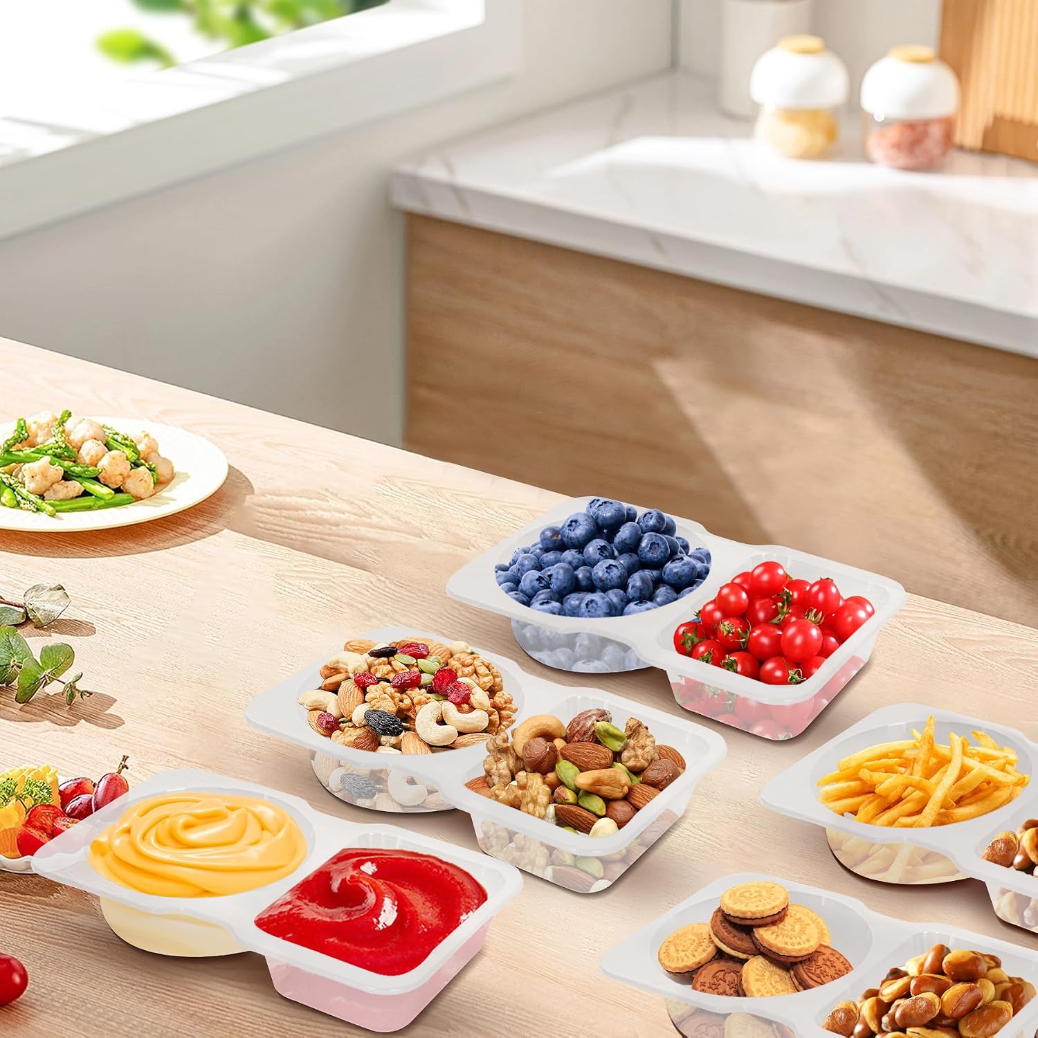 CJT 12 Sets Reusable Compartme - Meal Prep For A Day avis et prix