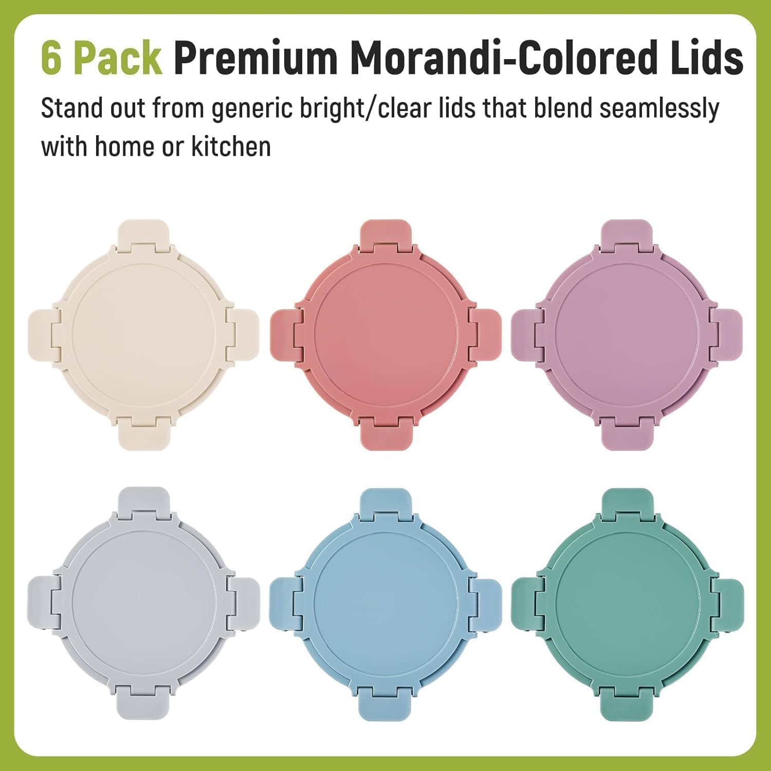 [UPGRADED LID] 6 Sets 3 Cup/24 - Meal Prep Jar avis et prix