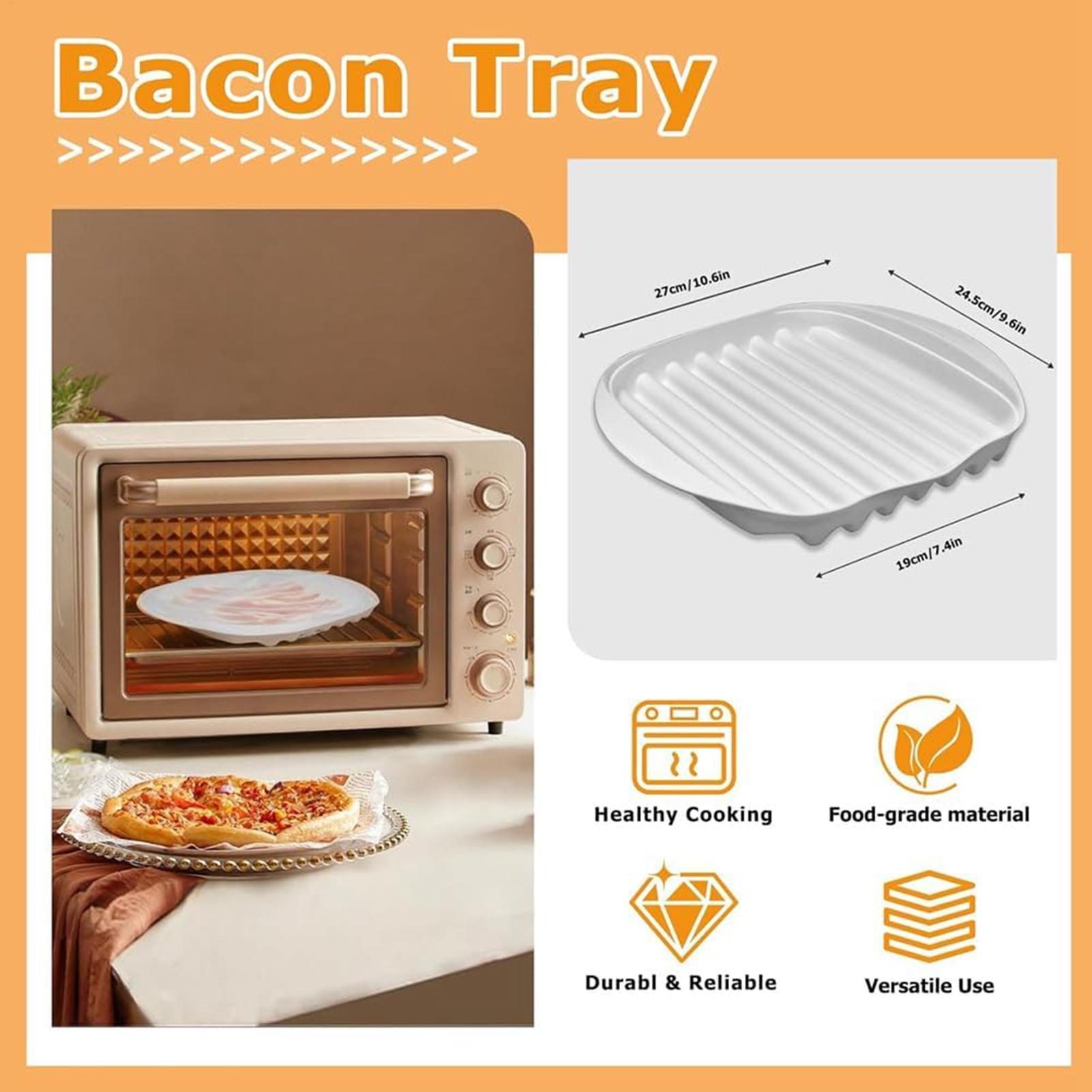 Microwave Bacon Tray Non-Stick - Meal Prep Hot Dogs avis et prix