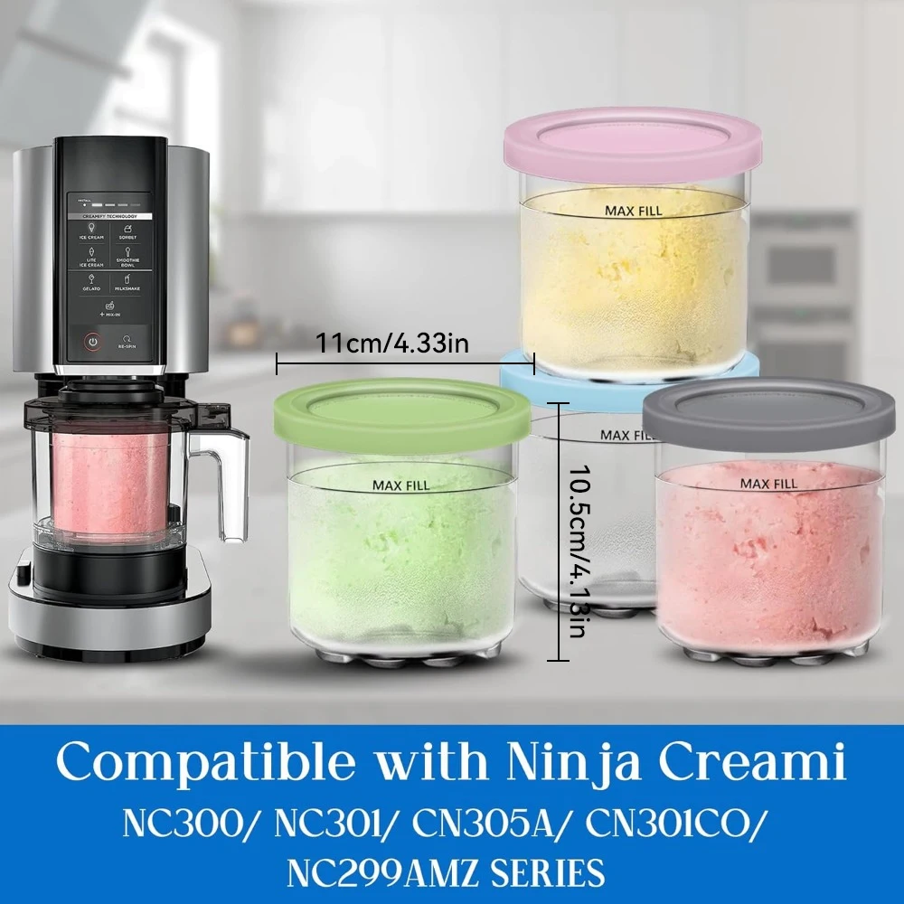 Creami Pints and Lids for Ninj - Meal Prep Jar avis et prix