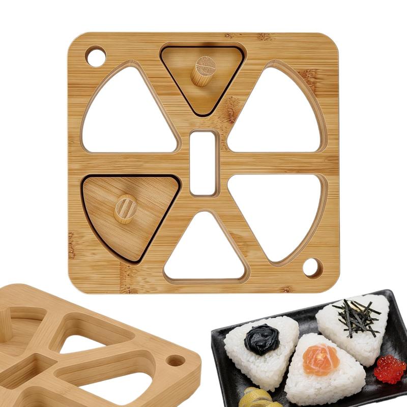 Wooden Onigiri Rice Ball Mold  - Meal Prep Onigiri avis et prix