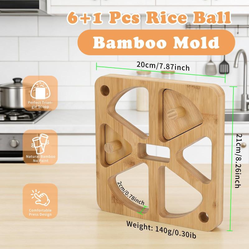 Wooden Onigiri Rice Ball Mold  - Meal Prep Onigiri avis et prix