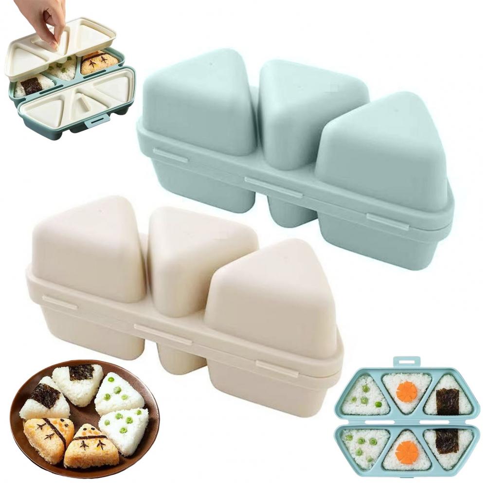 6-Cavity Triangle Onigiri Mold - Meal Prep Onigiri avis et prix