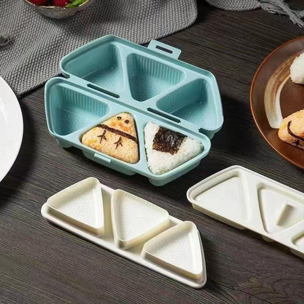 6-Cavity Triangle Onigiri Mold - Meal Prep Onigiri avis et prix